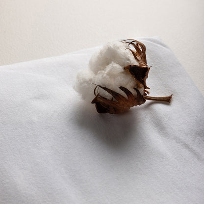 Jersey lakan, baby 70 x 120 cm, vit