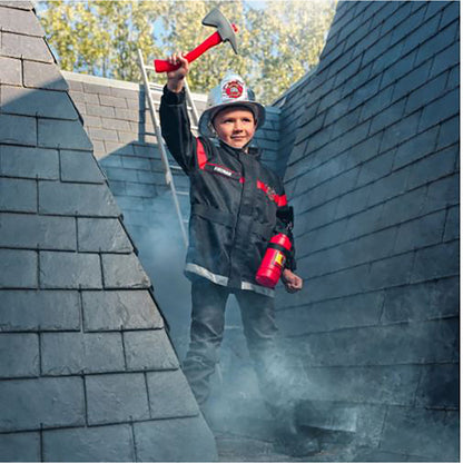 Souza Brandmanskostym med utrustning, stl. 4–7 år

