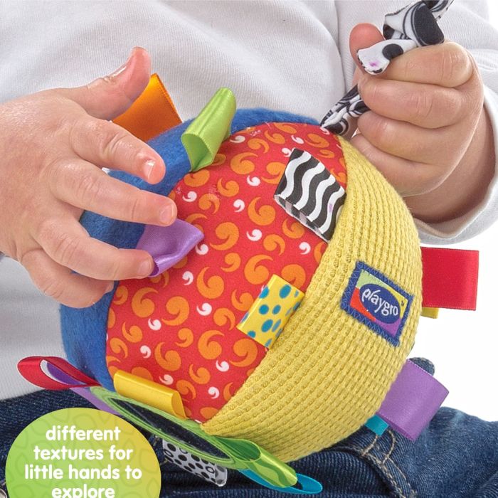 Playgro babyleksak, boll med labels