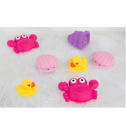 Playgro Badleksaker, Floating Sea Friends pink - Förseglad