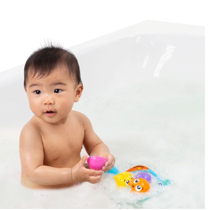 Playgro badleksak, Hoop &amp; Scoop nät - Fånga havsdjur