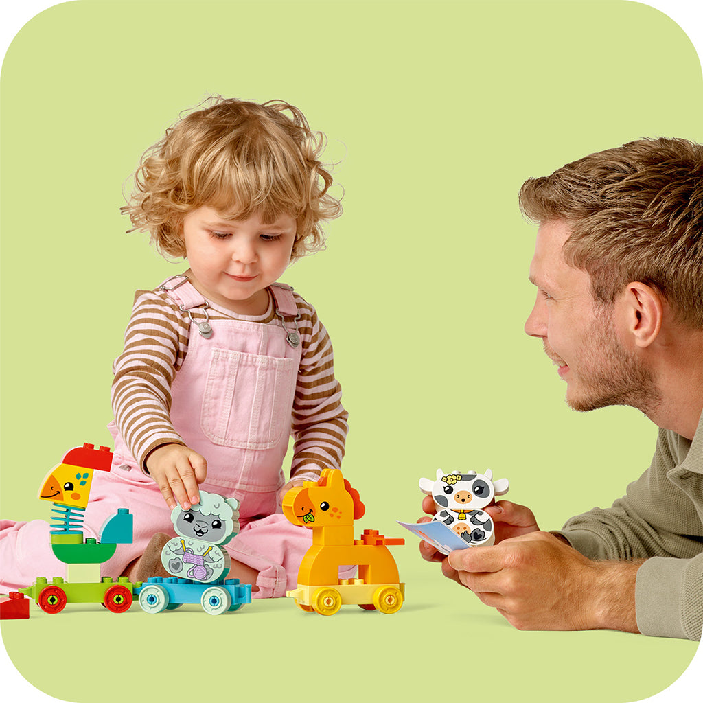 LEGO® DUPLO® Kreativt Lek, Djurens tåg
