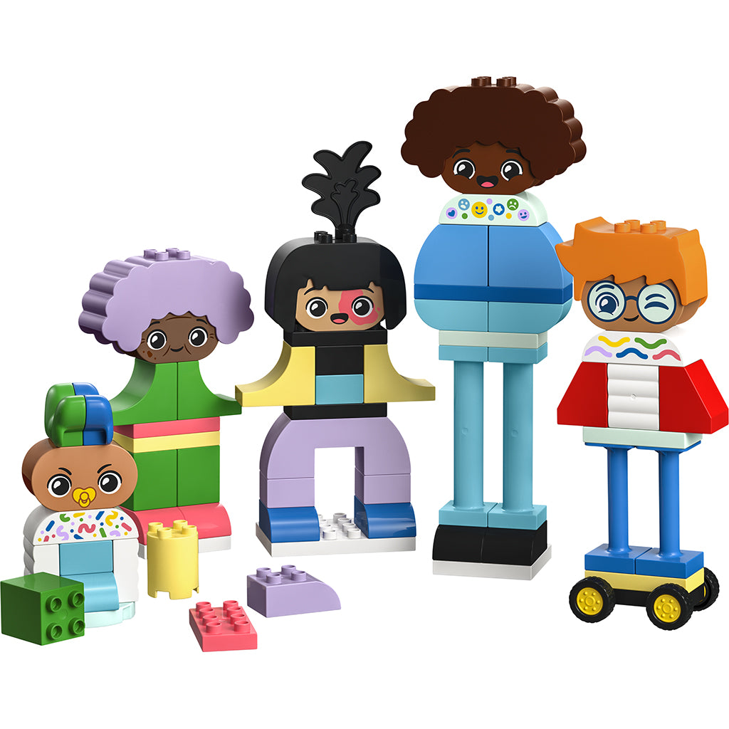 LEGO ® Duplo City, Bygg dina egna figurer med stora känslor