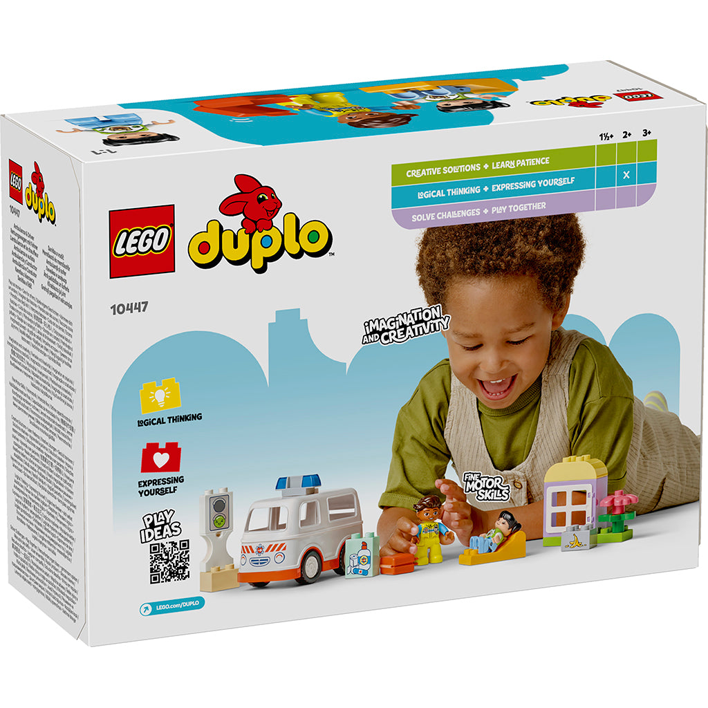 LEGO® DUPLO® Stad, Ambulans och förare