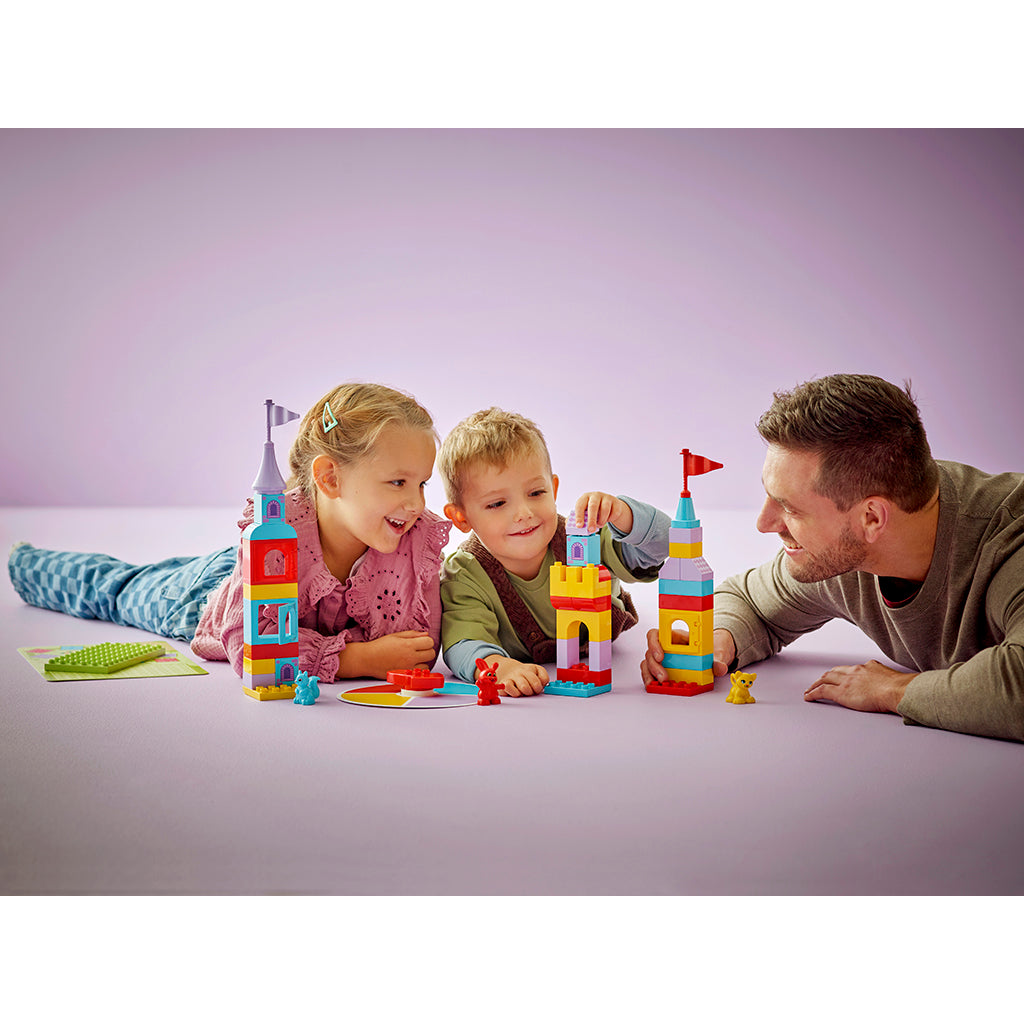 LEGO® DUPLO® Town, Hopsys slotsäventyr