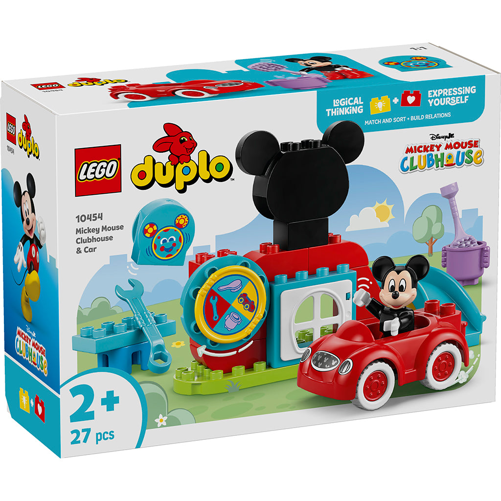 LEGO® DUPLO® Disney™ - Mickeys klubbhus och bil