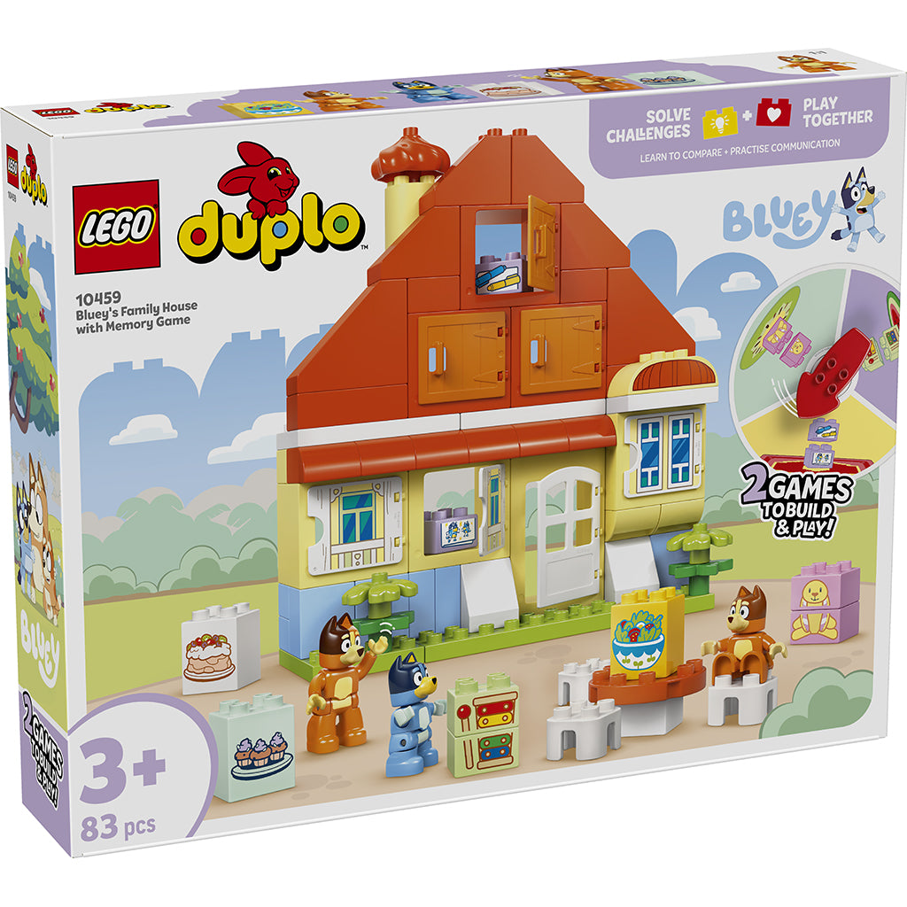 LEGO® DUPLO® Berry, Blueys families hus med huskespil
