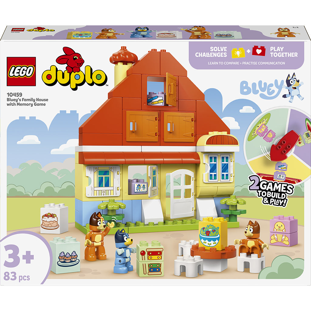 LEGO® DUPLO® Berry, Blueys families hus med huskespil