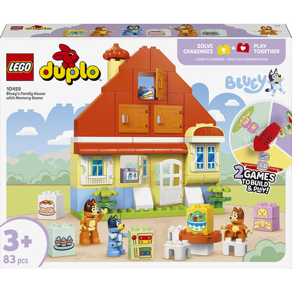 LEGO® DUPLO® Berry, Blueys families hus med huskespil
