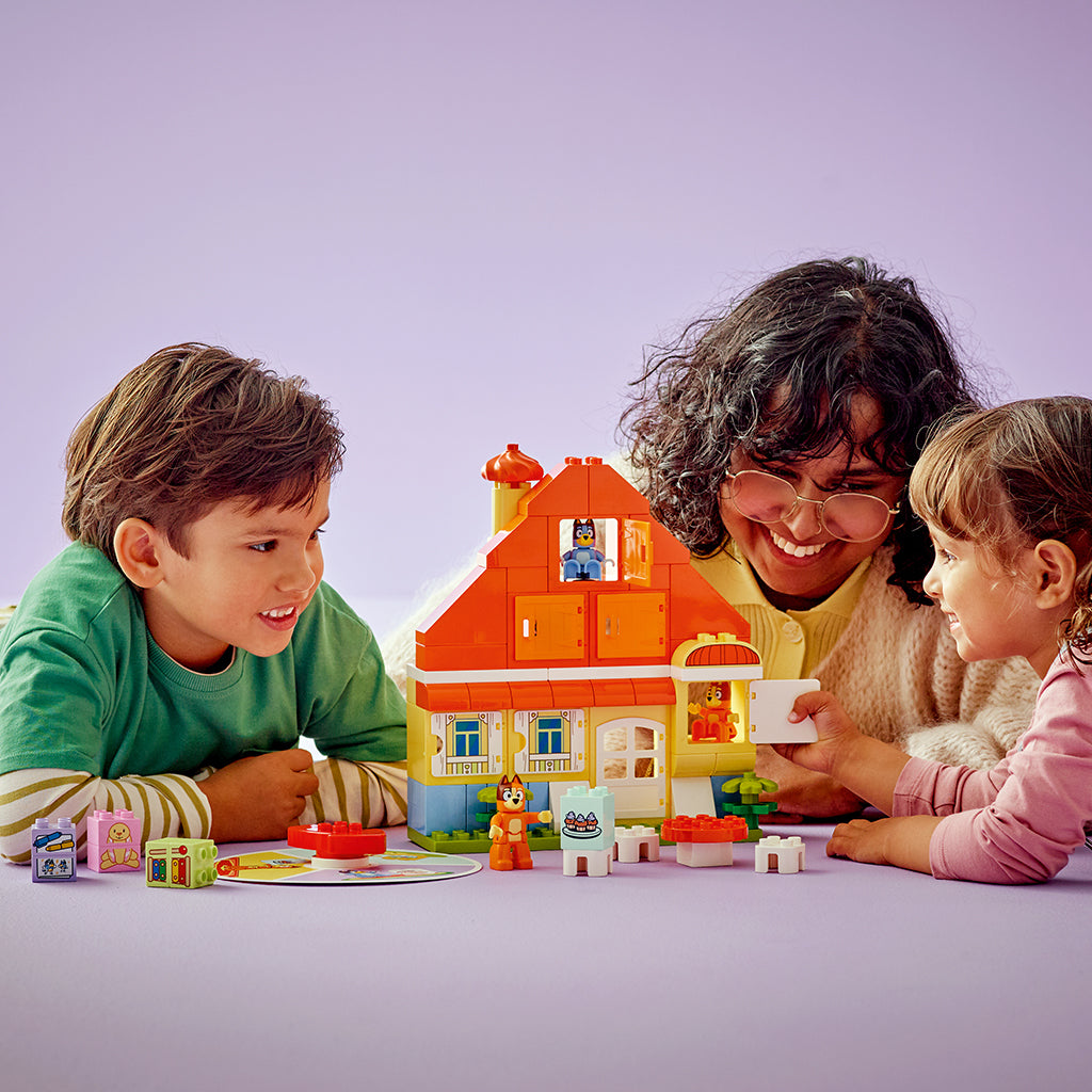 LEGO® DUPLO® Berry, Blueys families hus med huskespil