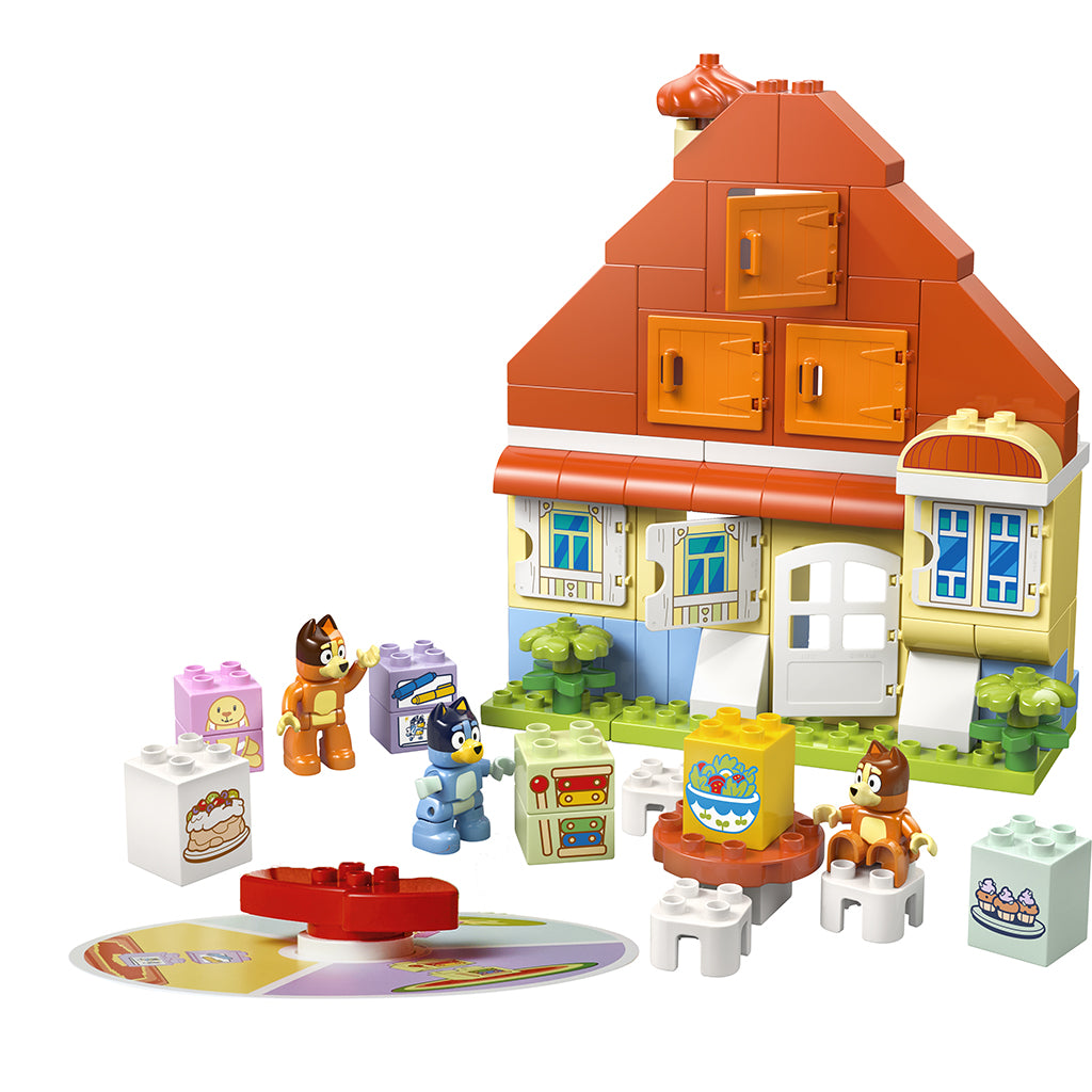 LEGO® DUPLO® Berry, Blueys families hus med huskespil