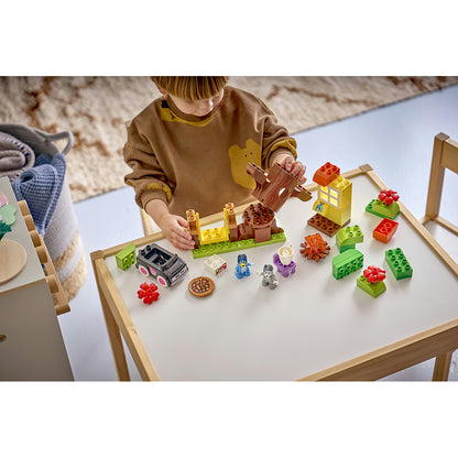 LEGO® DUPLO® Bluey Pizzaflickor med Muffin och Bluey