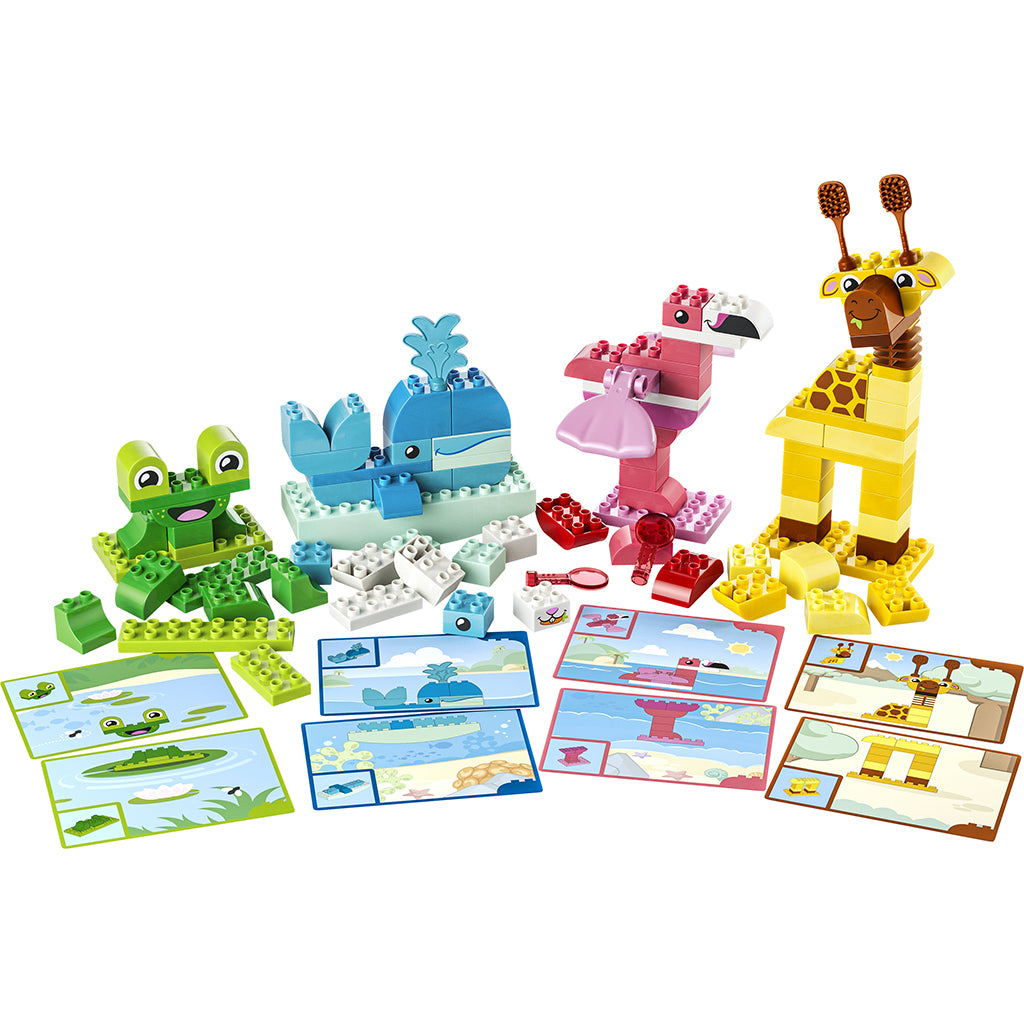 LEGO® DUPLO® Dyrebyggespil Læringslegetøj