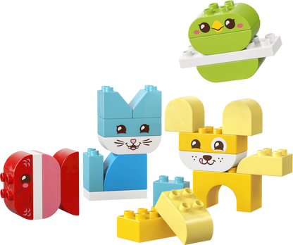 LEGO® DUPLO®, Mina första 3-i-1 Kreativa söta husdjur