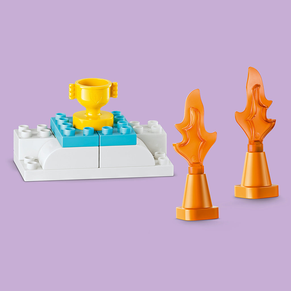 LEGO® DUPLO® 3-i-1 kreativa ramper med fordon