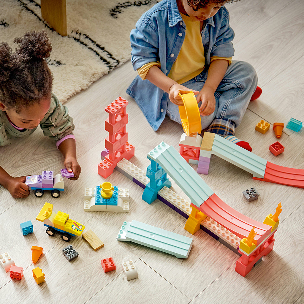 LEGO® DUPLO® 3-i-1 kreativa ramper med fordon