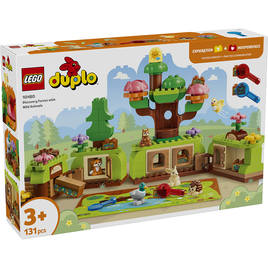 LEGO® DUPLO® Upplevelseskog med vilda djur