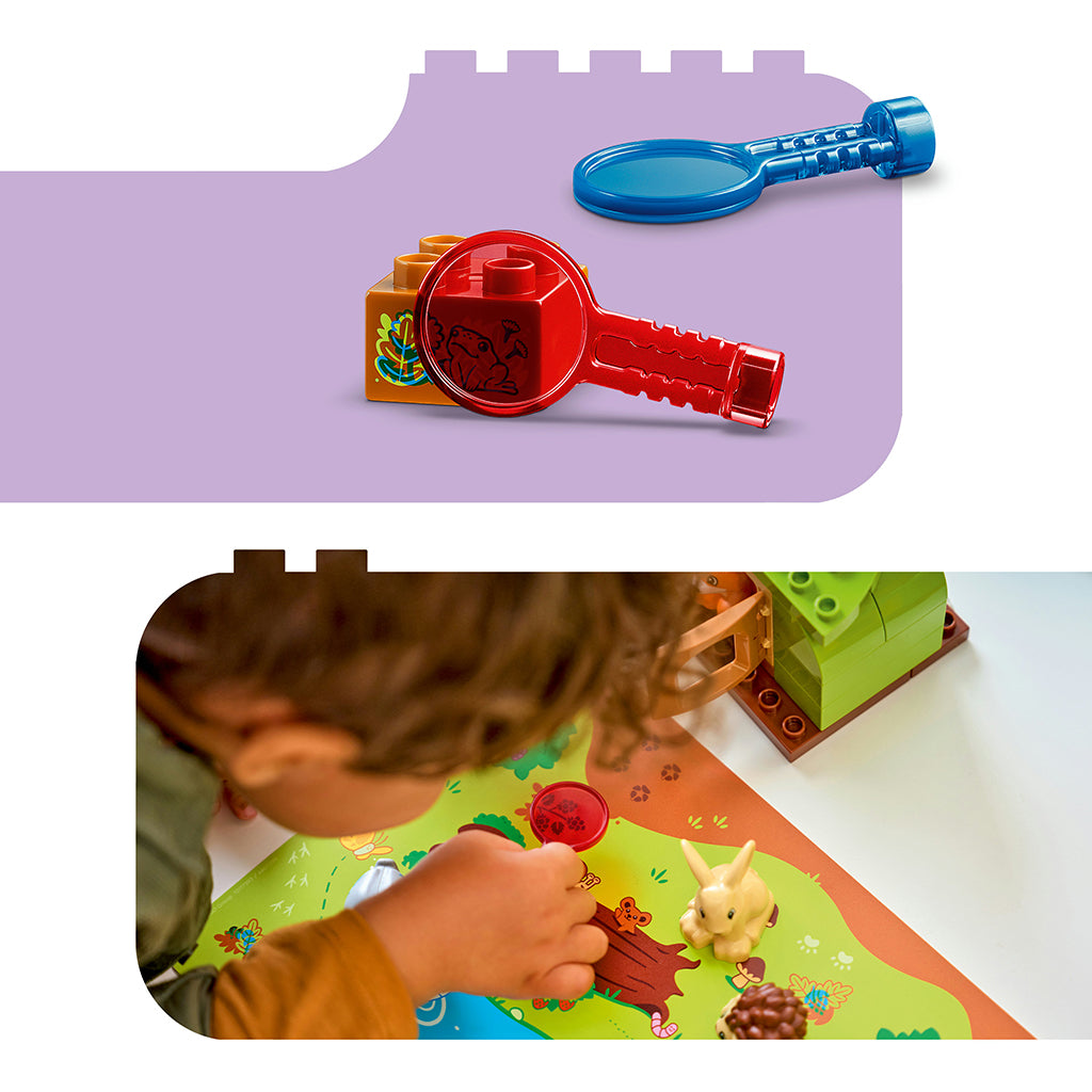 LEGO® DUPLO® Upplevelseskog med vilda djur