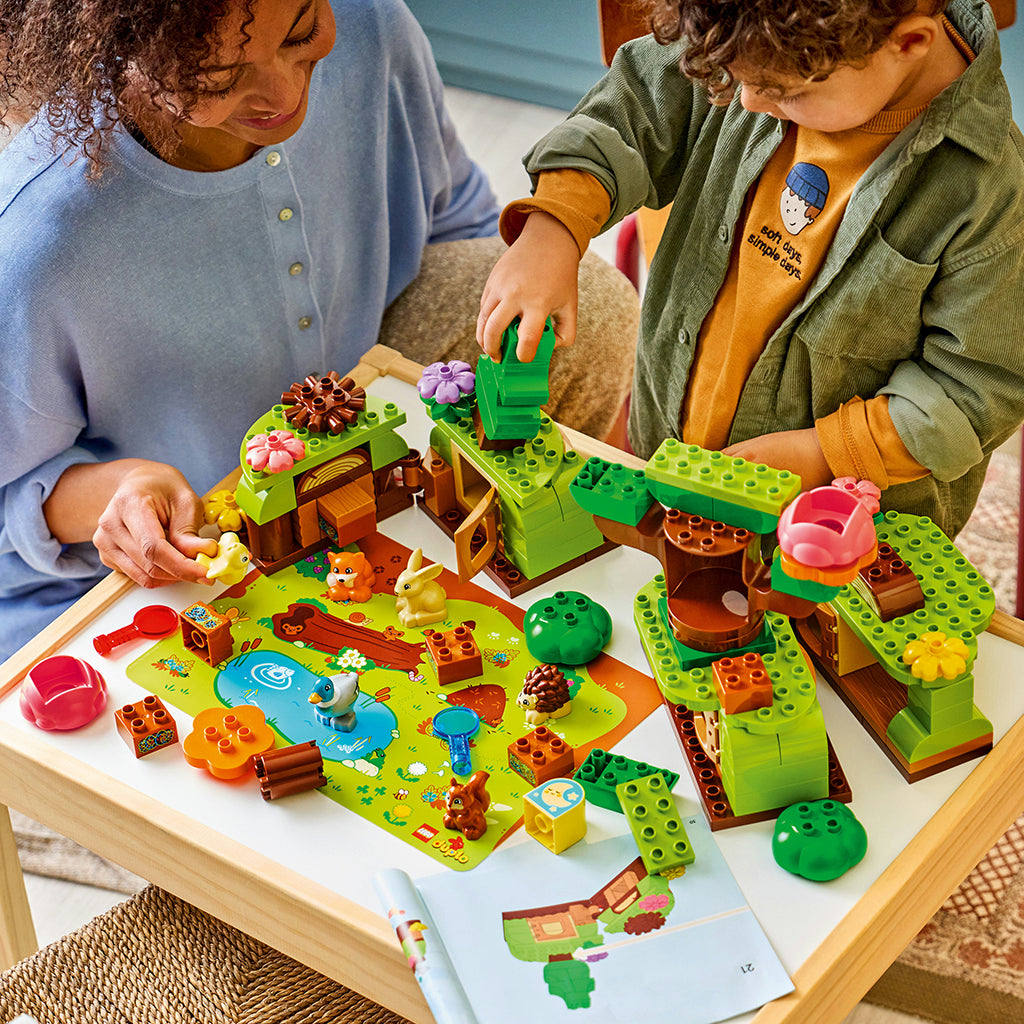 LEGO® DUPLO® Upplevelseskog med vilda djur