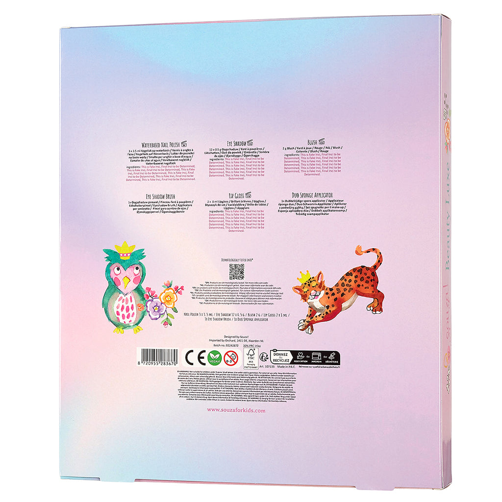 Souza sminkset för barn, Beauty Luxe