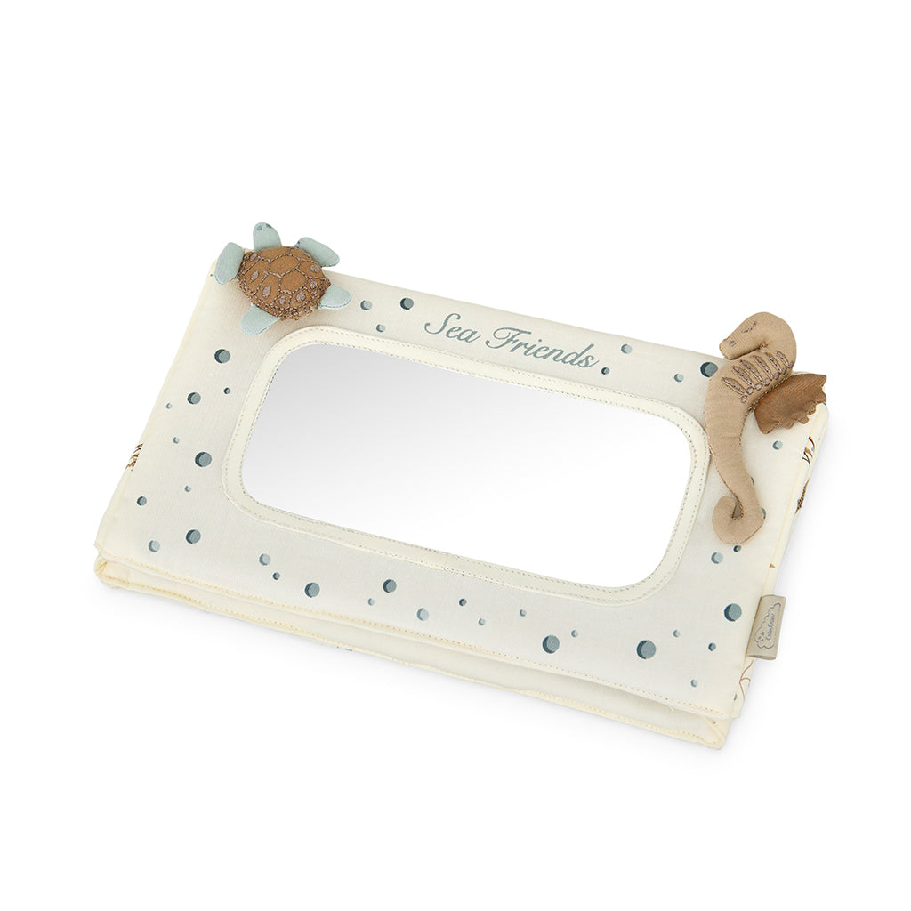 Cam Cam aktivitetsleksak, Tummy time-spegel - Sea Garden