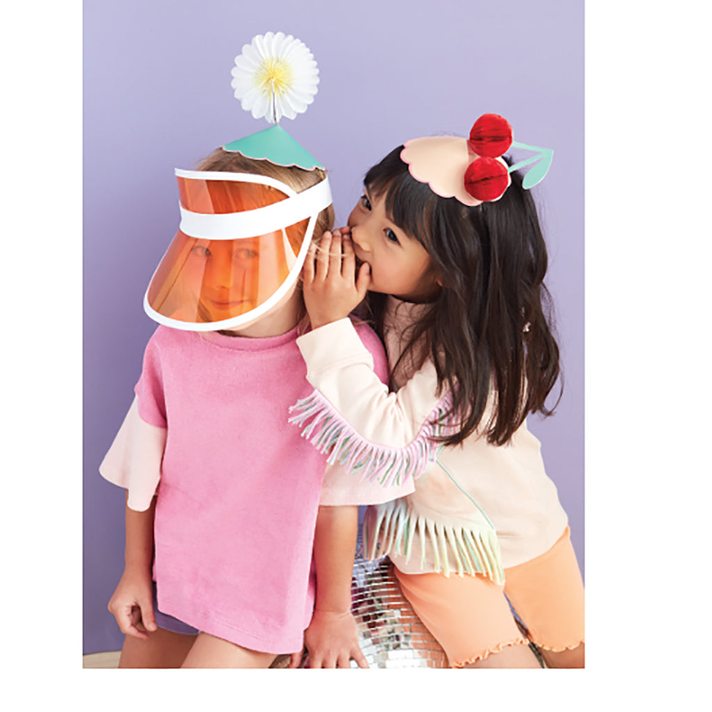 Meri Meri partyhattar, Happy icons party hats - 6 st.