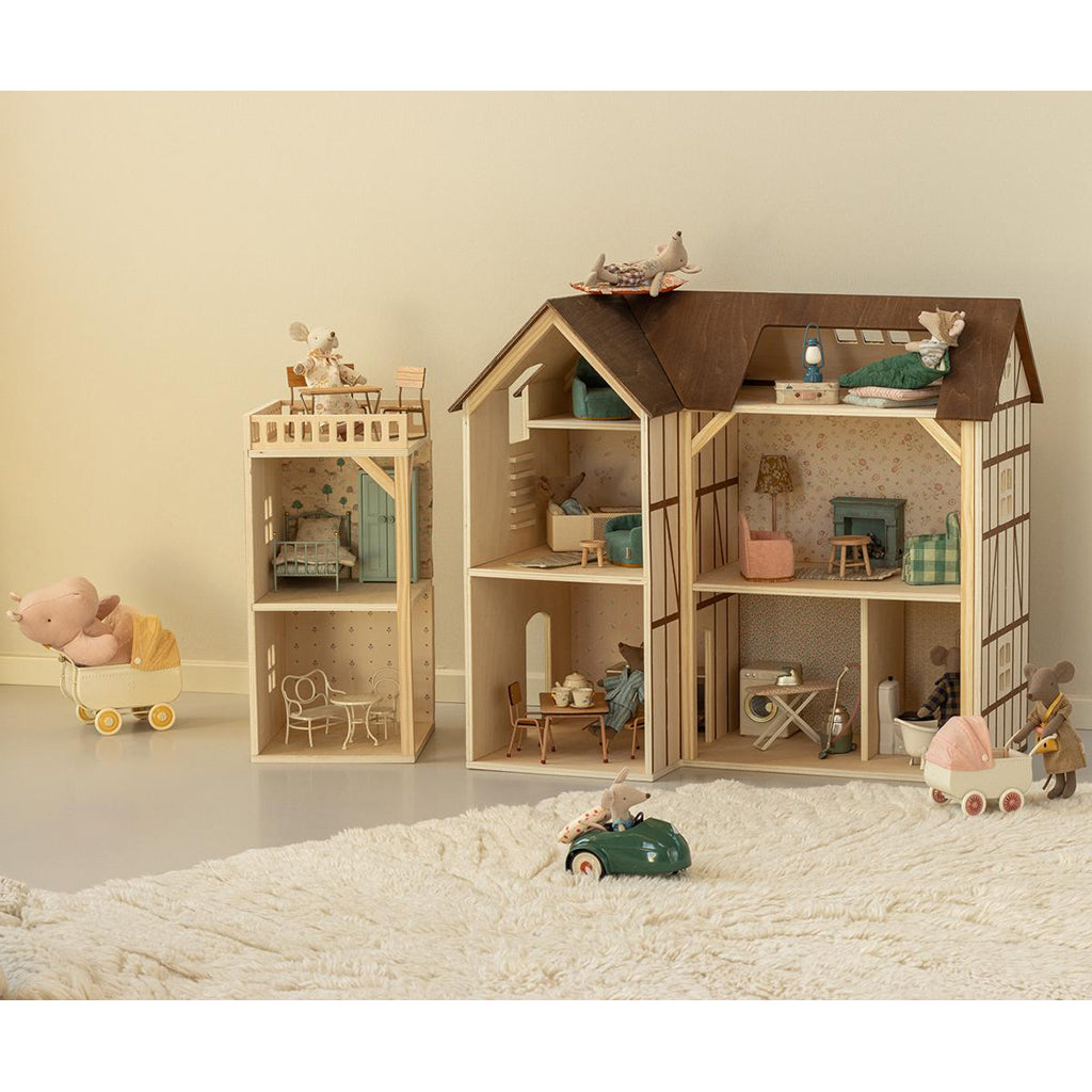 Maileg tillbehör till möss, Tapetklistermärken för Mose hole farmhouse