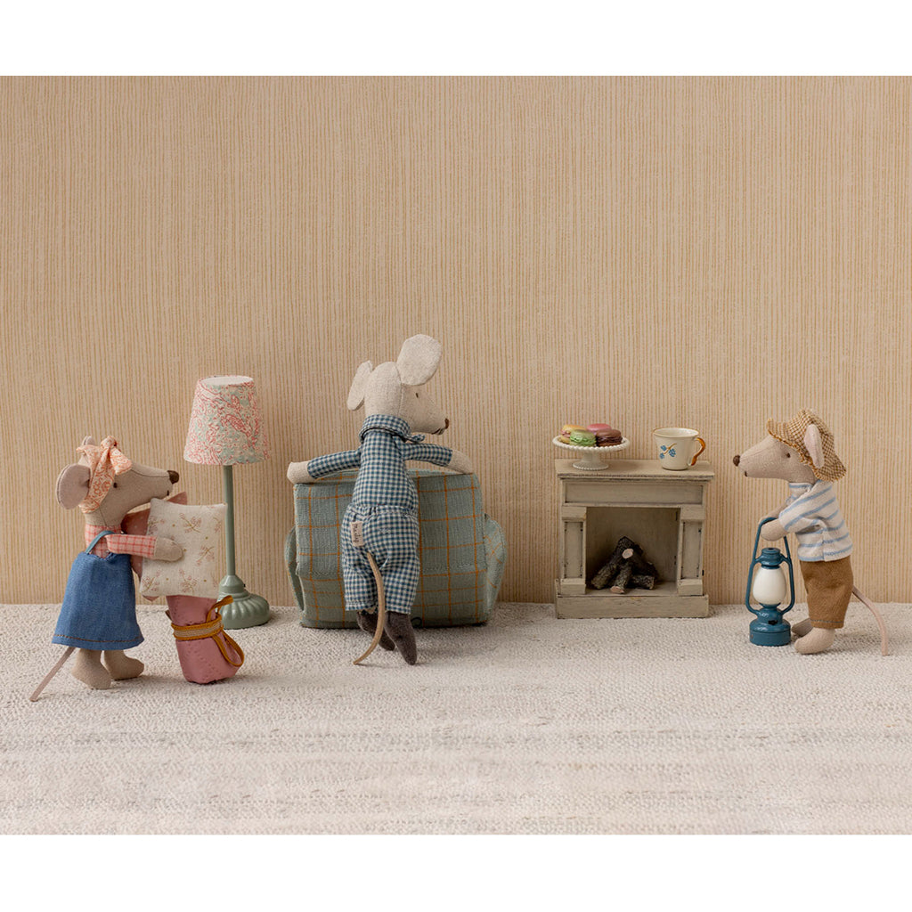 Maileg tillbehör för möss, Soffasäng - Rutigt