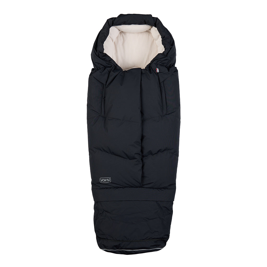 Voksipose, City North åkpåse, OEKO-TEX - Black cream