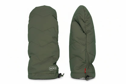 Voksi® Barnevognshandsker, Thyme Green LightGrey