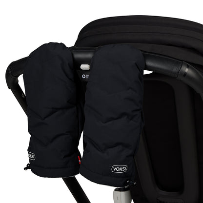 Voksi® barnvagnshandskar, Black LightGrey