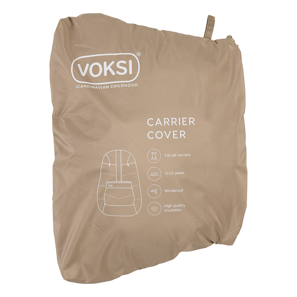 Voksi® Bärseleöverdrag, Dark Sand