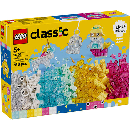 LEGO® Classic, Magiska genomskinliga klossar