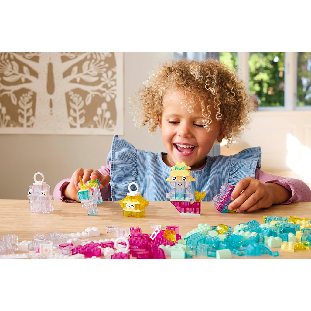 LEGO® Classic, Magiska genomskinliga klossar