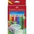 Faber-Castell, 12 stk trekantet Jumbo Grip farveblyanter