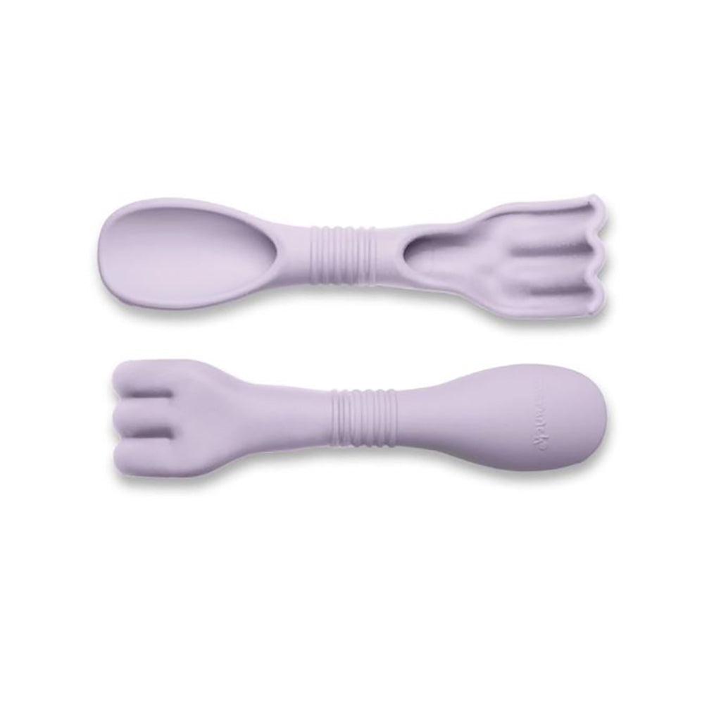 Scrunch sandleksak, spade/kratta i ett - double-digger - Ljuslila