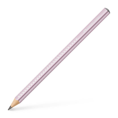 Faber-Castell, Jumbo sparkle penna - Rose metallic