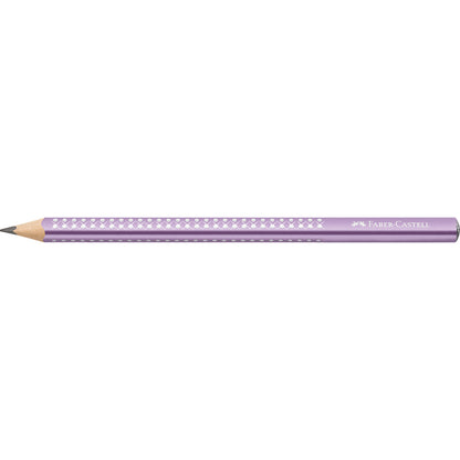 Faber-Castell, Jumbo sparkle blyertspenna - violet metallic