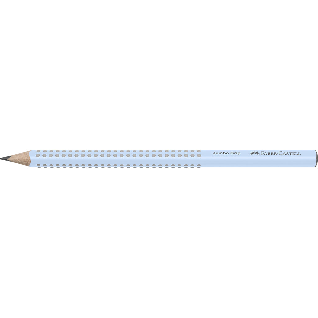 Faber-Castell, Jumbo Grip blyertspenna B, Sky blue