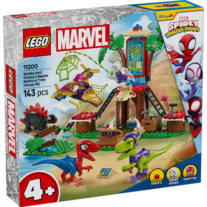 LEGO® Spidey, Spidey och Gobby i raptorkamp vid huvudkvarteret