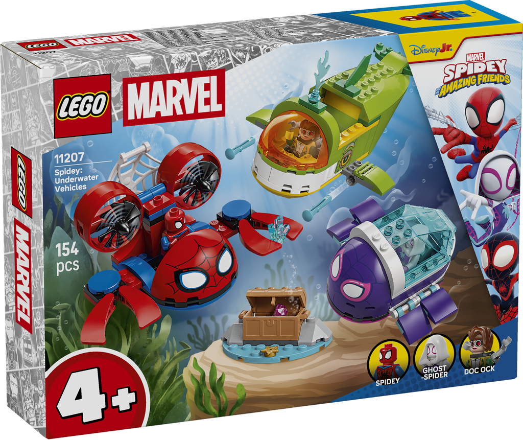 LEGO® Marvel, Spidey Undervattensfarkoster