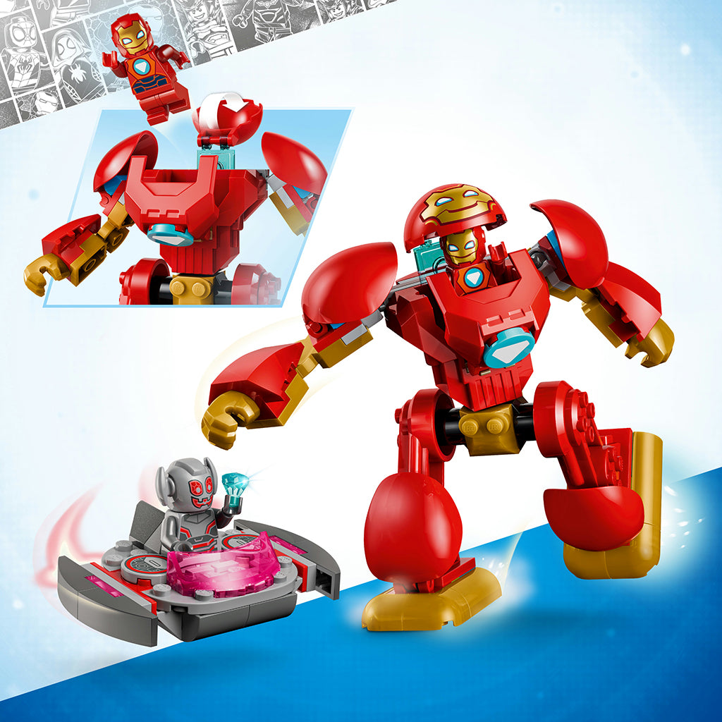 LEGO® ǀ Marvel Iron Man och hans otroliga vänner Ultron mot Iron Man 11209