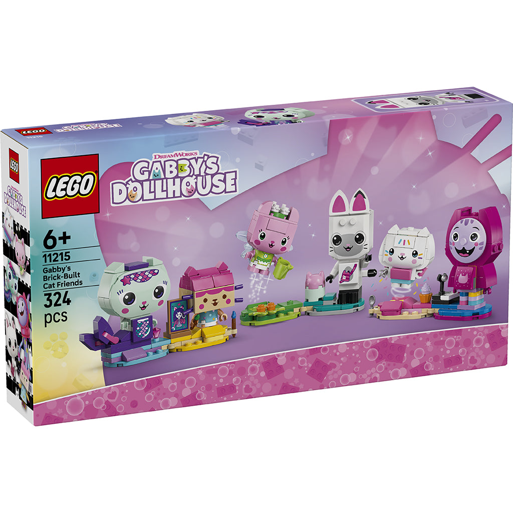 LEGO® Gabbys dukkehus - Gabbys klodsbyggede kattevenner