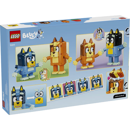 LEGO® Bluey Klodsbygget Bluey-familie