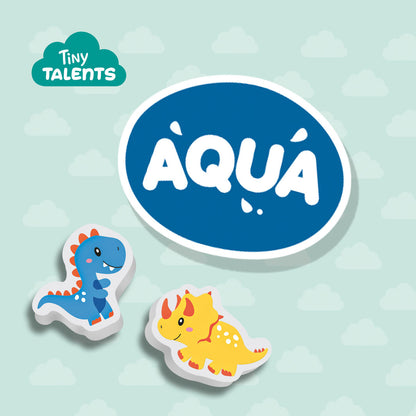 SES Creative Badleksaker, Skumfigurer för badet - Dinos