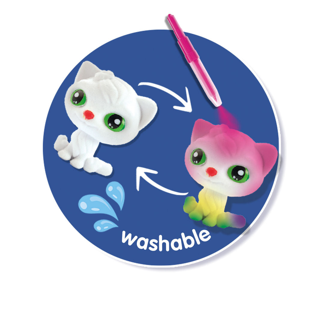 SES Creative Blåspennor, Dekorera 3 kattungar