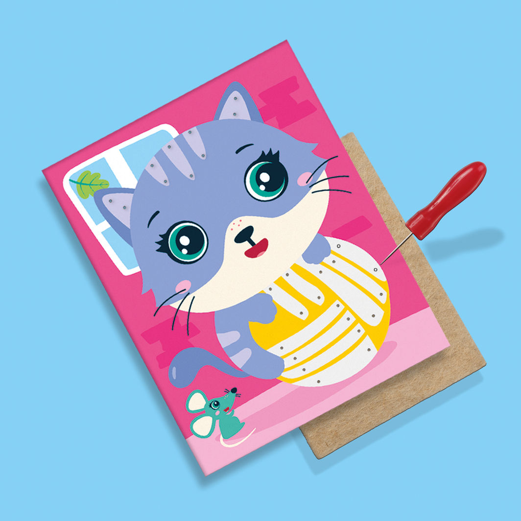 SES Creative Broderikort, Brodera med glaspärlor