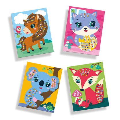 SES Creative Broderikort, Brodera med glaspärlor