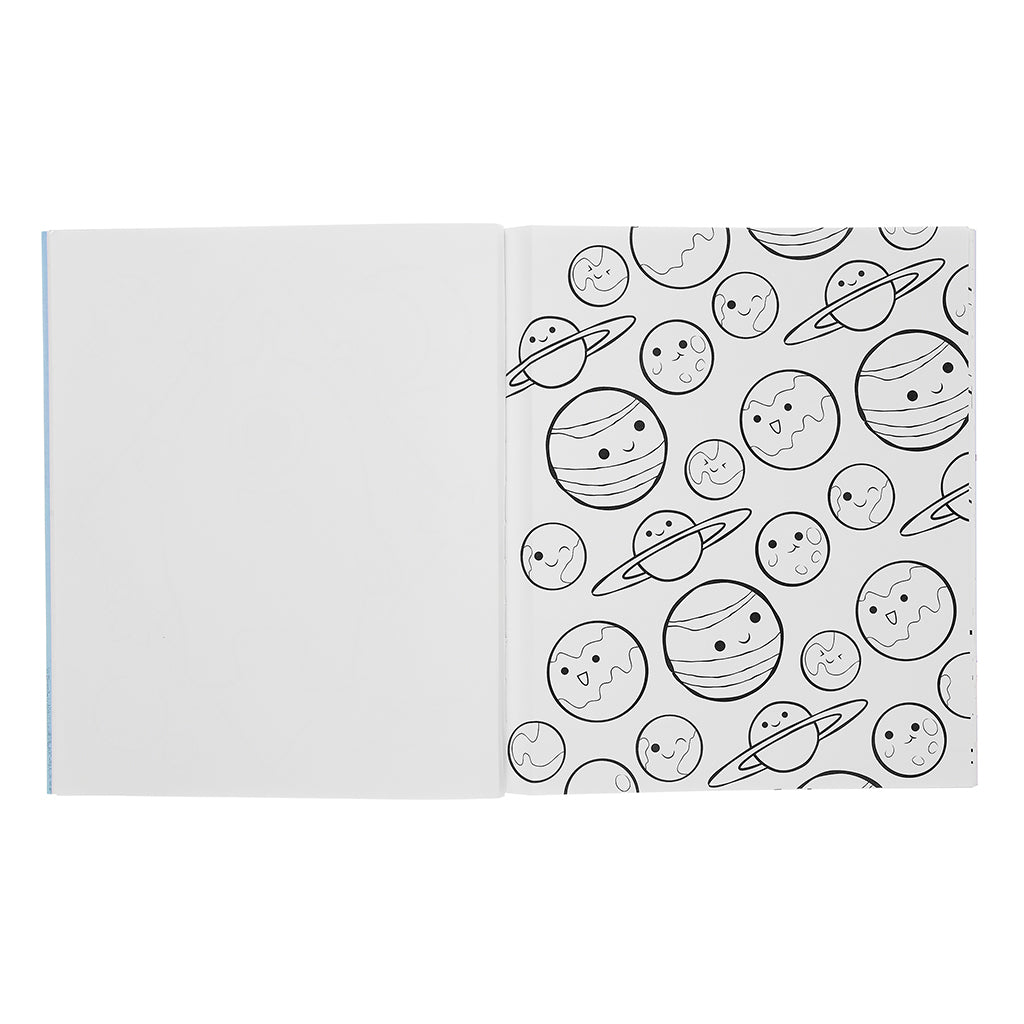 Ooly Målarbok, Outer space explorers