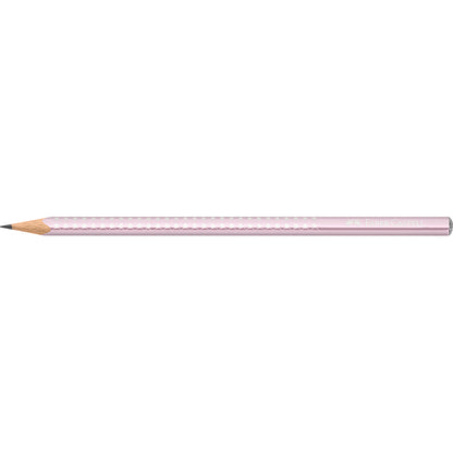 Faber-Castell Sparkle blyertspenna med glitter, Rose metallic
